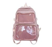 Bwuikim Lovely Backpack Student School Large Capacity Itabag Japanese Styles for Pin Display Itabag Japanese Styles Student School for Pin Display