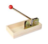 Bwuikim Metal with Ergonomic Grip Multi-Purpose Shelling Device for Macadamia Pecans Pistachios Kitchenware Wooden Metal Nut Crackers Opener Tool