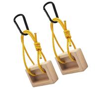 Bwuikim Multifunctional Wood Climbing Grip Trainer for Finger and Forearm Conditioning on Any Wall Surfaces Wood Finger Strength Trainer