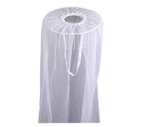 Bwuikim Mystical Veils Hat Breathable Chiffons Adjustable Headbands Artisanal for Role Play Role Play Headwear