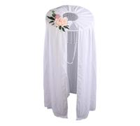 Bwuikim Mystical Veils Hat Breathable Chiffons Adjustable Headbands Artisanal for Role Play Role Play Headwear