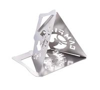 Bwuikim Outdoor Portable Coffee Drips Stand Stainless Steels Hand Drips Filter Holder for Travel Camping Easy to Carry Hand Rinse Drip Portable Cup