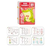 Bwuikim Pen Control Activity Training Book for Kids with 4 Pens and Eraser for Early Childhood Educational Tracing Practice Book Pen Control Drawing Set