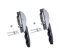 Bwuikim Permanent Shade Lift Handle Replacement Set of 2 Strong Metal Construction Oxidation Proof Ergonomic Plan for Outdoor Use A & E Eight Thousand Five Hundred Nine