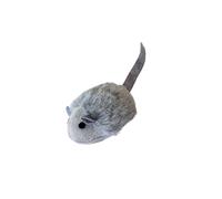 Bwuikim Plush Squeaky Plush Mice Cats Toy Automatic Electronic Moving Kitten for Indoor Play Exercises Interactive Cats with Realistic Squeaky Sound