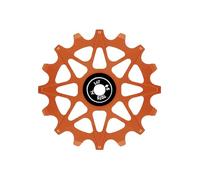 Bwuikim Powerful Cycling Outfit Guide Wheel with Noise Suppression Plan Consistent for Various Cycling Terrains Smooth Shifting Cycle Chain Wheel