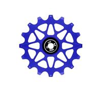 Bwuikim Powerful Cycling Outfit Guide Wheel with Noise Suppression Plan Consistent for Various Cycling Terrains Smooth Shifting Cycle Chain Wheel