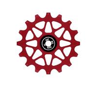 Bwuikim Powerful Cycling Outfit Guide Wheel with Noise Suppression Plan Consistent for Various Cycling Terrains Smooth Shifting Cycle Chain Wheel