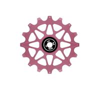 Bwuikim Powerful Cycling Outfit Guide Wheel with Noise Suppression Plan Consistent for Various Cycling Terrains Smooth Shifting Cycle Chain Wheel