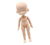 Bwuikim Practical Flexible Sturdy Resin Dolls Skeleton Accessory for Creation Adaptables to Various Head Decoration Body