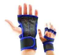 Bwuikim Pull Up Grips Pads with 4 Finger-Loops Lifting Sweat Proof Pads for Calisthenics and Powerlifting Workout Glove for Gym Weight Lifting-palms Protection Guard
