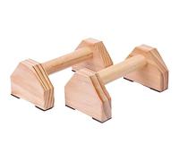 Bwuikim Push Up Handles for Floor, Stand Strength Training, Lightweight Exercise Equipment Handles Stands for Men Home Exercise Fitness Wooden