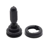 Bwuikim Rearview Manual Door Wing Adjuster Knob for MK6 2001-2006 1507431 6S61 17B718AA Car Accessories Car Switch Control Switch Interior Lever Auto Manual Door Wing Knob