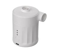 Bwuikim Rechargeable Mobile Inflator with 4 Nozzles Fast Inflation for Pool Hovers Air Mattress Stretching Sphere Compact 164g P Extreme Draft Compressor for Inflatables