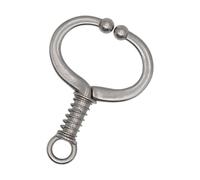 Bwuikim Reliability Livestock Nose Clip with Spring Loaded Feature Ensures and Ease of Handling for Large Animals Multipurpose Clamps