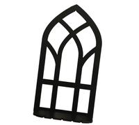 Bwuikim Retro Hollowed Wood Frame Wall Shelf Multipurpose Hanging Display Shelves for Home Decors Essential Oil Crystal Stand Essential Oil Shelf