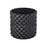 Bwuikim Root Pruning Nursery Planter Tray with Concave Structure for 20X Root Growth and All Season Transplanting Heavy Duty PVC Nursery Base