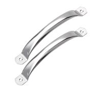 Bwuikim Round Tube Cabinets Handle Heavy Type Stainless Steel Pull for Furniture Drawer Door Chopping Board Simple Mounting Hardware Accessories Kitchen Drawer Pulls Stainless