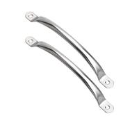 Bwuikim Round Tube Cabinets Handle Heavy Type Stainless Steel Pull for Furniture Drawer Door Chopping Board Simple Mounting Hardware Accessories Kitchen Drawer Pulls Stainless