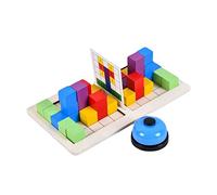 Bwuikim Shape Sorting Toy Interactive Learning Reaction Exercising 3D Puzzle Color Recognition Learning Family Game for Ideal