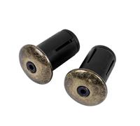 Bwuikim Shocked Resistant Aluminum Bike Rod End Plugs Expansion Fit Universals Handlebars Dusts Protecting Cycling Component Road Bike Handlebars End Plugs