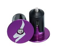 Bwuikim Shocked Resistant Aluminum Bike Rod End Plugs Expansion Fit Universals Handlebars Dusts Protecting Cycling Component Waterproofed Handlebars Protectors