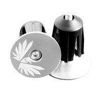 Bwuikim Shocked Resistant Aluminum Bike Rod End Plugs Expansion Fit Universals Handlebars Dusts Protecting Cycling Component Waterproofed Handlebars Protectors