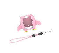 Bwuikim Silicone Protective Cover for Electronic Pet Full Body Scratchproof to Damage From Drops and Scratches Penguins Theme Protector for Virtual Pet
