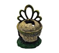 Bwuikim Small Turtles Hidings Cave Stone Shelter Naturalistic Habitat Pet Safe for Fish Hidings and Resting Fish Hideouts