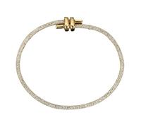 Bwuikim Steel Cable Loop Nonslip Closure Mechanism Modern Unisex Design Adjustable Wristband for Workout and Travel Flexible Steel Mesh for Men Women