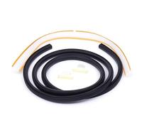 Bwuikim Universals Dishwasher Door Seal Replacement 154827601 Set Leakproof Gasket & Splash Guard Easy Install Dishwasher Bottom Door Seal Combo Set