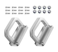 Bwuikim Weather Front Mount Attachment for 2500 3500 Models Aluminum Design Storage Three Thousand Five Hundred Tow Hook Replacement