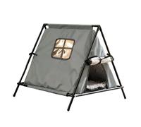 Bwuikim Weatherproofed Four Season Insulated Pet Tent Cats Features Anti Cold Oxfords Materials for Various Climates Winterproofed Cats Shelter Indoor