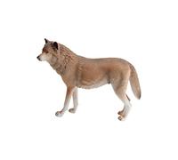 Bwuikim White and Brown Toy Set Not Deadly PVC Animal Statistics for Childrens Imagination Development and Classroom Locations Permanent Acting Dolls