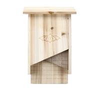 Bwuikim Wooden Bat House Clean Your Backyard Enjoy the Outdoors Attract Perfect for Outdoor Enthusiasts Wood