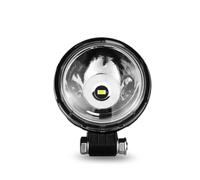 BWVMVB 2Pieces 3inch Round LED Work Light Spotlights White Amber Motorcycle Fog Lamp Driving 12V 24V Motorbike Headlight