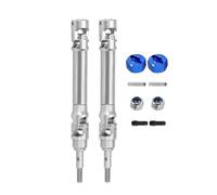 BWVMVB Drive Shaft Propshaft 1/10 For Traxxas For Slash 2WD 4X4 For Rustler RC Car Upgrade Parts Metal Front Axle Shaft And Rear Drive Shaft(A front)