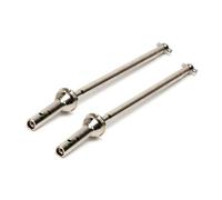 BWVMVB Drive Shaft Propshaft AR310458 AR310590 AR310591 AR310459 For RC Car For Arrma 1/8 6S For Kraton For Notorious For Outcast For Talion Axle CVD Driveshaft(Silver Rear 2Pc)