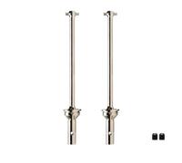 BWVMVB Drive Shaft Propshaft Axle CVD Driveshaft AR310455 AR310431 For RC Cars For Arrma 1/7 1/8 6s For Typhon For Infraction For Limitless For Mojave(Front Silver 2Pcs)