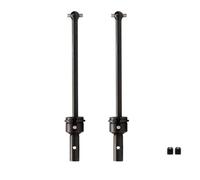 BWVMVB Drive Shaft Propshaft Axle CVD Driveshaft AR310455 AR310431 For RC Cars For Arrma 1/7 1/8 6s For Typhon For Infraction For Limitless For Mojave(Rear Black 2Pcs)
