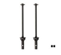BWVMVB Drive Shaft Propshaft Axle CVD Driveshaft AR310455 AR310431 For RC Cars For Arrma 1/7 1/8 6s For Typhon For Infraction For Limitless For Mojave(Front Black 2Pcs)