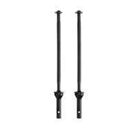 BWVMVB Drive Shaft Propshaft Axle CVD Driveshaft AR310458 AR310591 AR310459 AR310590 For RC Car For Arrma 1/8 6S For Kraton For Notorious For Outcast For Talion(Black-Rear 2Pc)