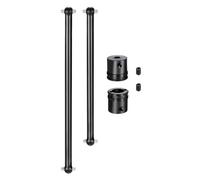 BWVMVB Drive Shaft Propshaft Car Parts Steel Driveshaft Front Rear Center Universal CVD Dog Bone Diff Cup For 1/8 For ARRMA For KRATON V4 V5 For Buggy RC(Center Driveshaft)