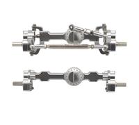 BWVMVB Drive Shaft Propshaft For MN D90 FJ45 MN40 MN45 MN90 MN91 MN96 MN99 MN99S MN98 Axle Assembly RC Car Spare Bridge Front Rear(Silver)