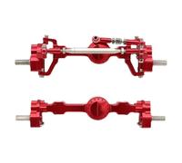 BWVMVB Drive Shaft Propshaft For MN D90 FJ45 MN40 MN45 MN90 MN91 MN96 MN99 MN99S MN98 Axle Assembly RC Car Spare Bridge Front Rear(Red)