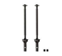 BWVMVB Drive Shaft Propshaft Front Rear Axle CVD Driveshaft AR310455 AR310456 1/7 1/8 Rc Cars For Arrma 6s For Typhon For Infraction For Limitless For Mojave(6mm Front Black)