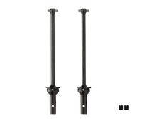 BWVMVB Drive Shaft Propshaft Front Rear Axle CVD Driveshaft AR310455 AR310456 1/7 1/8 Rc Cars For Arrma 6s For Typhon For Infraction For Limitless For Mojave(5mm Front Black)