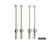 BWVMVB Drive Shaft Propshaft Front Rear Axle CVD Driveshaft AR310455 AR310456 1/7 1/8 Rc Cars For Arrma 6s For Typhon For Infraction For Limitless For Mojave(5mm Silver suit)