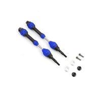 BWVMVB Drive Shaft Propshaft Rear Drive Shaft Steel Driveshaft CVD For 1/10 For Trxs For Slash For Rustler For Hoss For Stampede VXL 4X4 RC Car(Blue front)