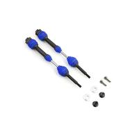 BWVMVB Drive Shaft Propshaft Rear Drive Shaft Steel Driveshaft CVD For 1/10 For Trxs For Slash For Rustler For Hoss For Stampede VXL 4X4 RC Car(Blue rear)